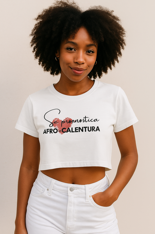 Afro-Calentura Crop Tee